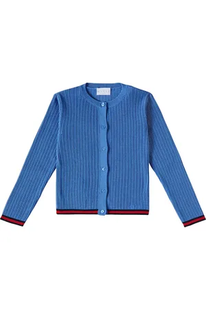 Gucci Web Stripe knitted cardigan