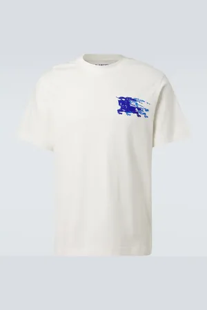 Burberry Printed cotton T-shirt