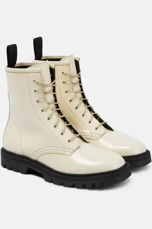 The Row Ranger leather ankle boots