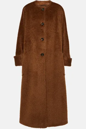 Max Mara Hudson oversized alpaca and wool coat