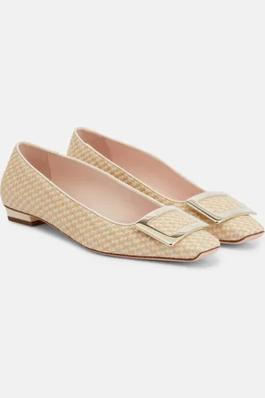 Roger Vivier Belle Vivier bouclÃ© ballet flats