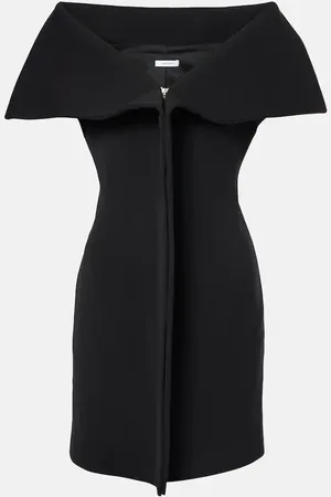 Salvatore Ferragamo Off-shoulder minidress