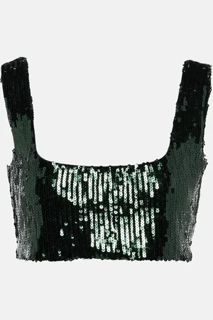 GALVAN Beating Heart sequin top