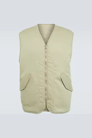 The Frankie Shop Lant reversible quilted vest