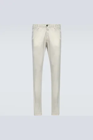 Thom Sweeney Cotton-blend pants