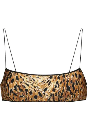 Tropic of C The C animal-print bikini top