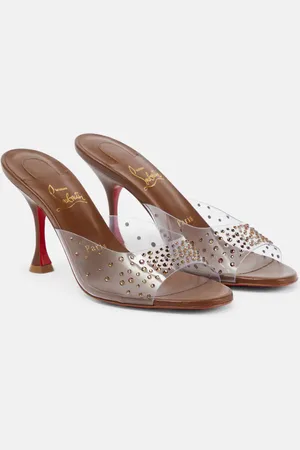 Christian Louboutin Nudes Degramule embellished mules