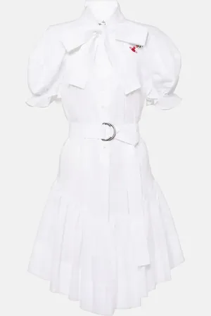 Vivienne Westwood Football Heart cotton shirt dress