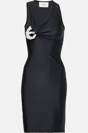 COPERNI Emoji embellished jersey minidress