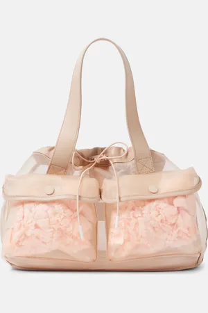 Simone Rocha Carnation Pocket leather-trimmed tote bag