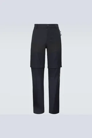 Loro Piana High-rise wool-blend track pants