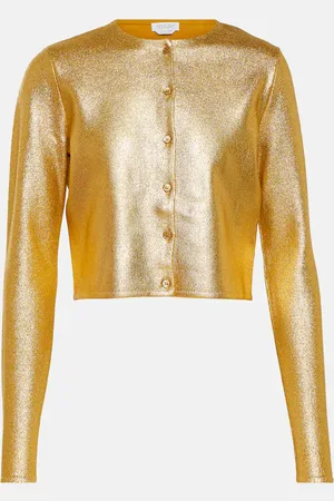 GABRIELA HEARST Katia foiled wool cardigan