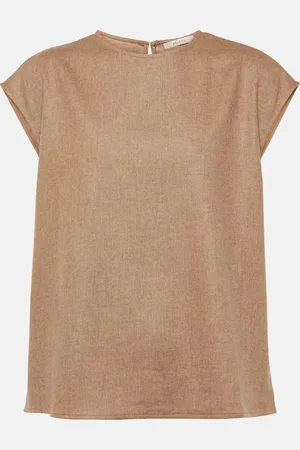 ASCENO Wool and cashmere top