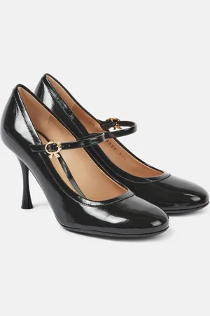 Gianvito Rossi Carla 85 patent leather Mary Jane pumps