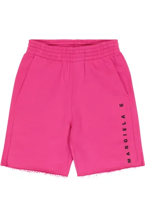 Maison Margiela Logo cotton jersey shorts