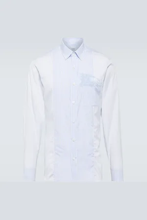 Burberry EKD striped cotton poplin shirt
