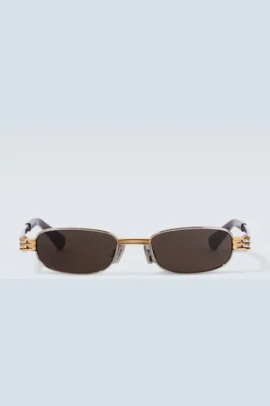 Bottega Veneta Bolt rectangular sunglasses