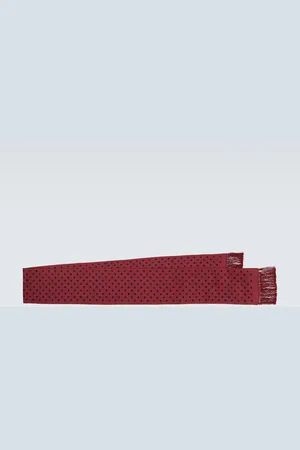 VALENTINO GARAVANI Polka-dot silk scarf
