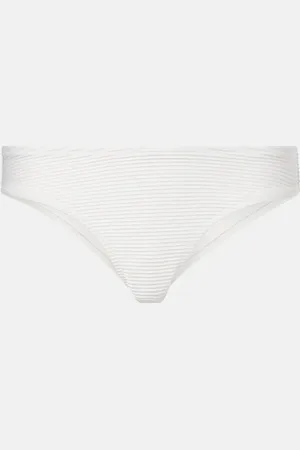 Heidi Klein Ribbed-knit bikini bottoms