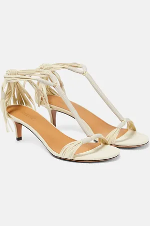Isabel Marant Aatos tasseled suede sandals