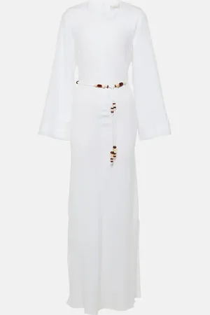 FAITHFULL THE BRAND Galea linen maxi dress