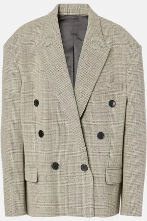 Isabel Marant Klero checked wool blazer