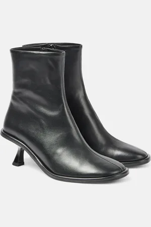 Souliers Martinez Meyer leather ankle boots