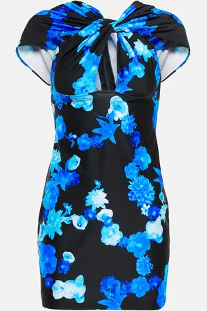 COPERNI Floral cutout minidress