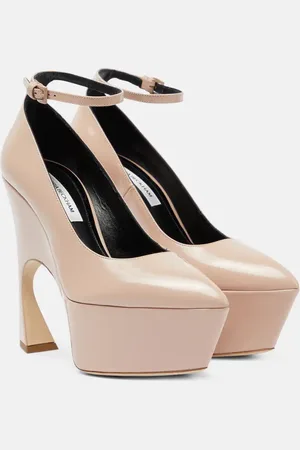Victoria Beckham Platform leather pumps