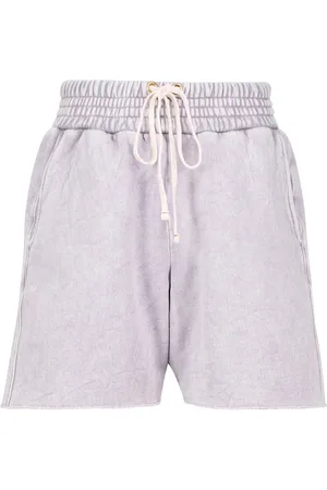 Les Tien Cotton fleece shorts
