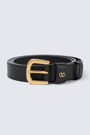 VALENTINO GARAVANI VLogo leather belt