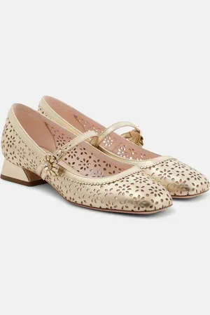 Roger Vivier New TrÃ¨s Vivier 25 leather Mary Jane pumps