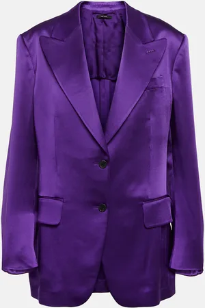 Tom Ford Double-breasted satin blazer