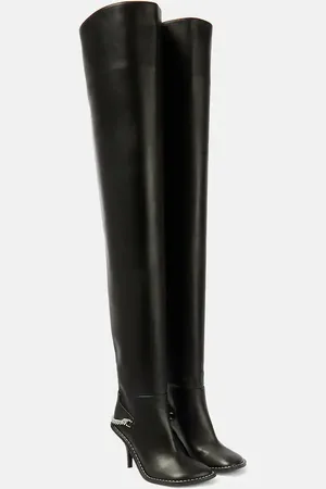 Stella McCartney Ryder faux leather over-the-knee boots