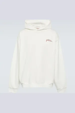 Marni Printed cotton jersey hoodie