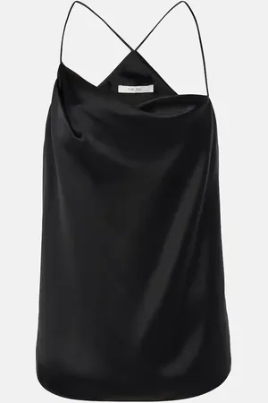 The Sei Silk satin top