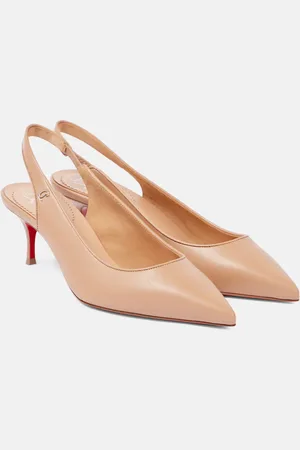 Christian Louboutin Sporty Kate Sling 55 leather slingback pumps