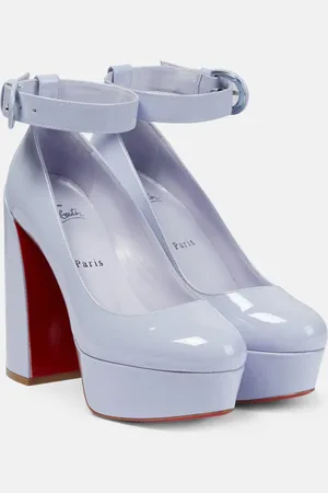 Christian Louboutin Movida Strap patent leather platform pumps