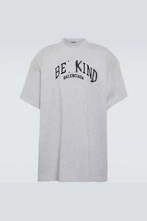 Balenciaga Embroidered cotton jersey T-shirt