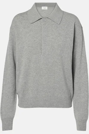 Saint Laurent Wool polo sweater