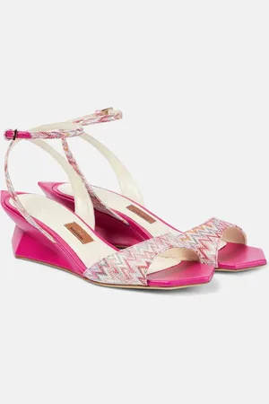 Missoni Zig Zag wedge sandals