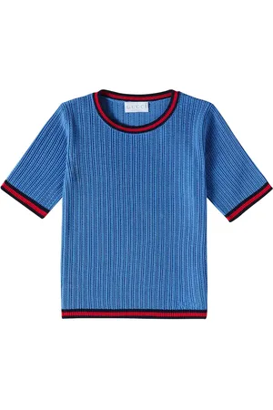 Gucci Web Stripe knitted top