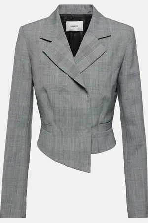 COPERNI Prince of Wales virgin wool blazer