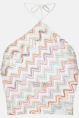 Missoni Zigzag lamÃ© top