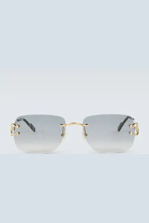 Cartier Monogram rectangular sunglasses