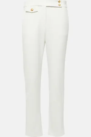 VERONICA BEARD Renzo mid-rise cropped slim pants