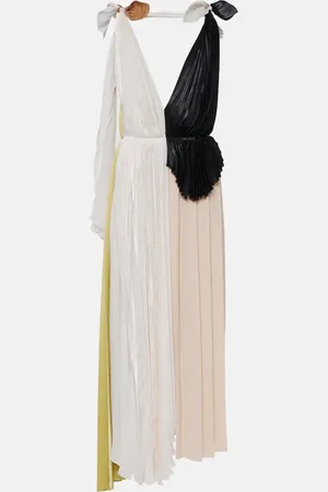 Victoria Beckham Pleated maxi dress