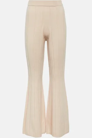 Joseph Mid-rise wool-blend flared pants