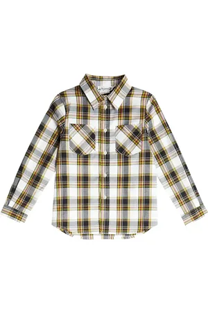 BONPOINT Altman checked cotton poplin shirt