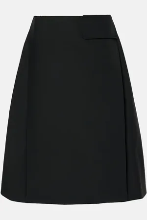 CO A-line wrap skirt